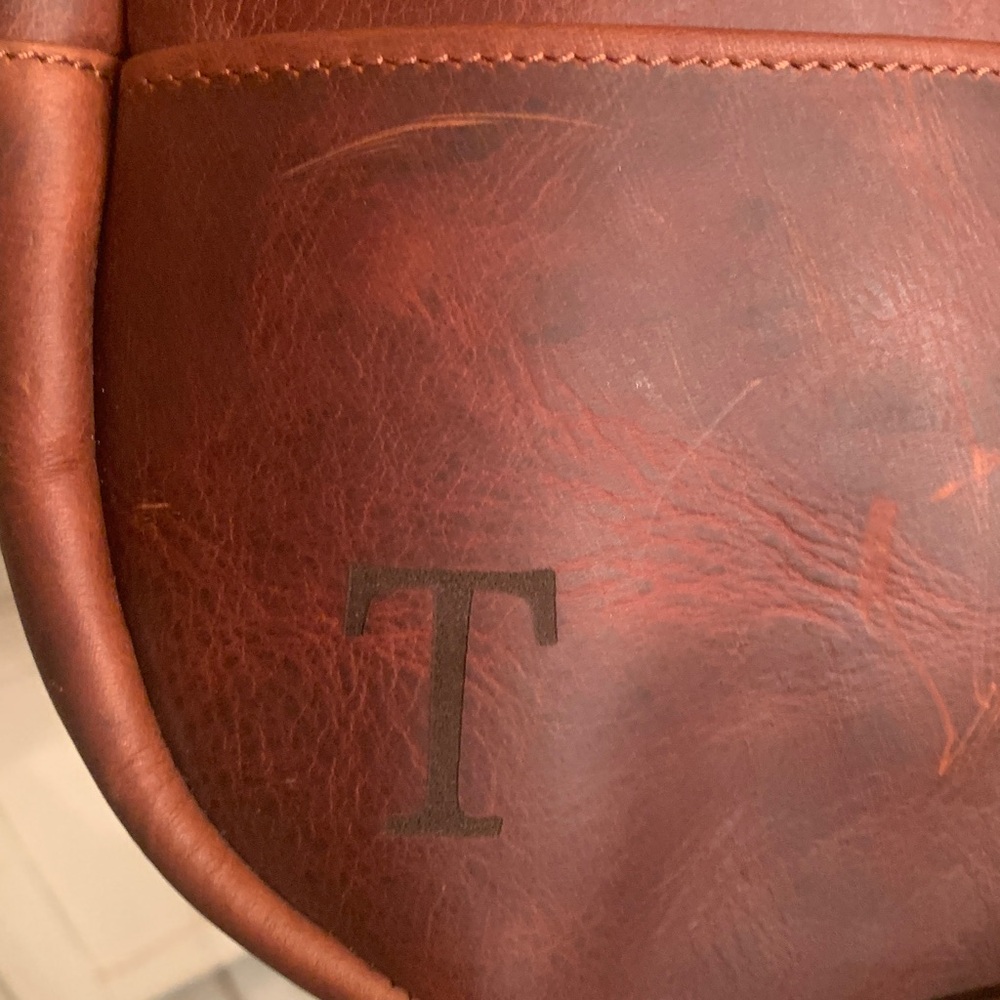 Leather backpack - Picture 5 of 10